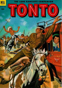 The Lone Ranger's Companion Tonto  #10 (March-April 1953)