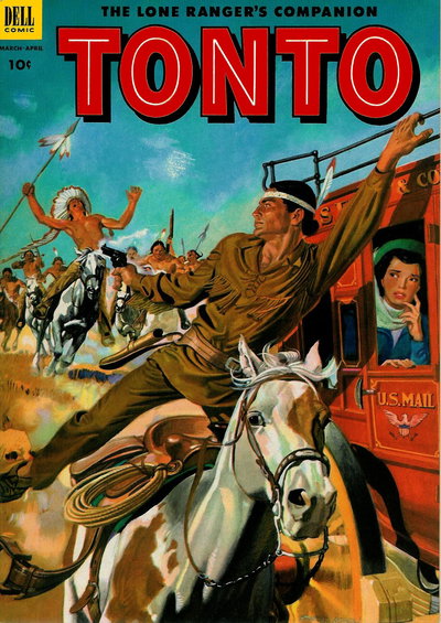 The Lone Ranger's Companion Tonto  #10 (March-April 1953)
