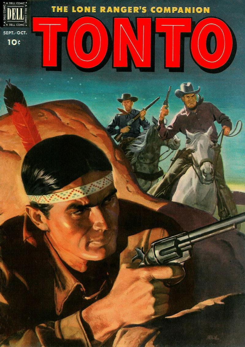 The Lone Ranger's Companion Tonto (Dell, 1951 series) #7 (September-October 1952)