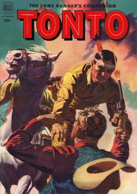 The Lone Ranger's Companion Tonto (Dell, 1951 series) #6 July-August 1952