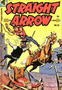 Straight Arrow (Magazine Enterprises, 1950 series) #40 December 1954