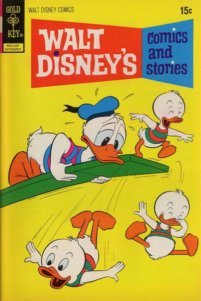 Walt Disney's Comics and Stories  v32#12 (384) (September 1972)