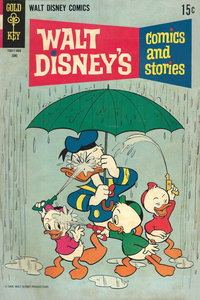 Walt Disney's Comics and Stories (Western, 1962 series)  v29#9 (345) (June 1969) — Untitled [Soaked in the Crossfire]