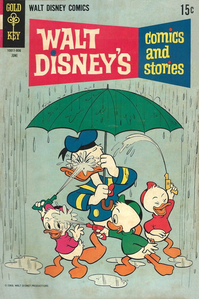 Walt Disney's Comics and Stories  v29#9 (345) (June 1969)