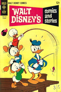 Walt Disney's Comics and Stories (Western, 1962 series)  v28#1 (325) (October 1967) — Fishing-rods