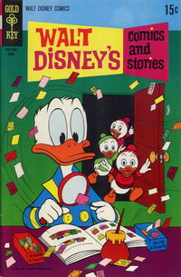 Walt Disney's Comics and Stories (Western, 1962 series)  v30#7 (355) (April 1970) — Stamps Blown Away