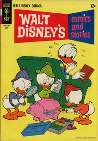 Walt Disney's Comics and Stories (Western, 1962 series)  v27#7 (319) (April 1967) — Huey, Dewey and Louie Detectives