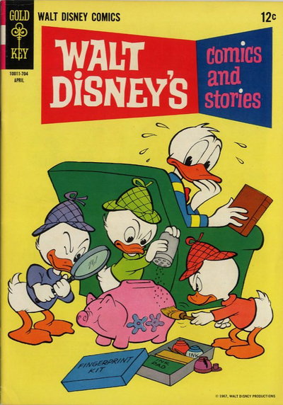 Walt Disney's Comics and Stories  v27#7 (319) (April 1967)