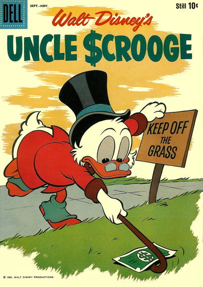 Walt Disney's Uncle Scrooge (Dell, 1953? series) #31 September-November 1960