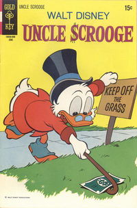 Walt Disney Uncle Scrooge (Western, 1963 series) #87 June 1970