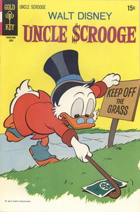 Walt Disney Uncle Scrooge  #87 (June 1970)