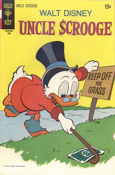 Walt Disney Uncle Scrooge  #87 (June 1970)