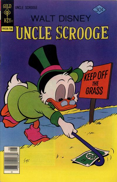 Walt Disney Uncle Scrooge (Western, 1963 series) #143 (August 1977)