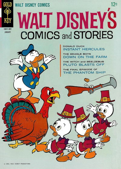 Walt Disney's Comics and Stories (Western, 1962 series) v25#4 (292)