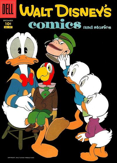 Walt Disney's Comics and Stories  v18#3 (207) (December 1957)