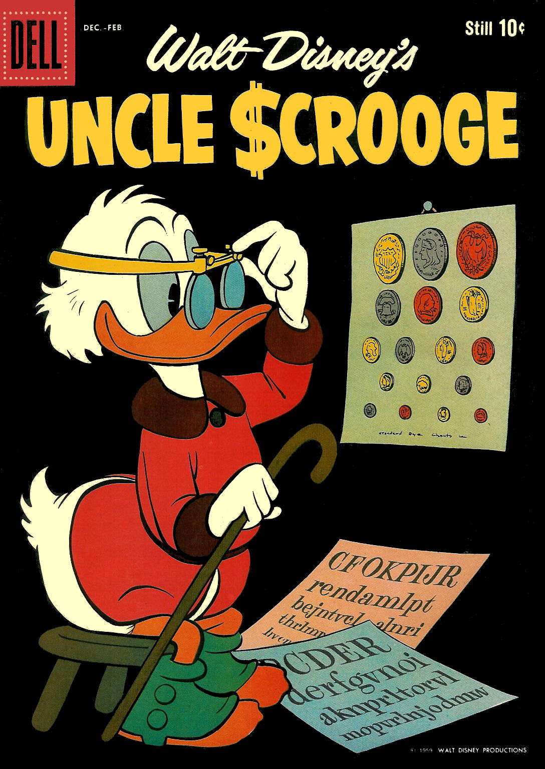 Walt Disney's Uncle Scrooge (Dell, 1953 series) #28 (December 1959-February 1960)