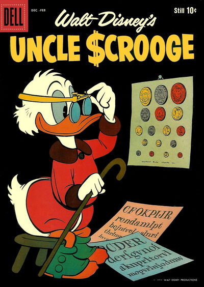 Walt Disney's Uncle Scrooge (Dell, 1953? series) #28 December 1959-February 1960