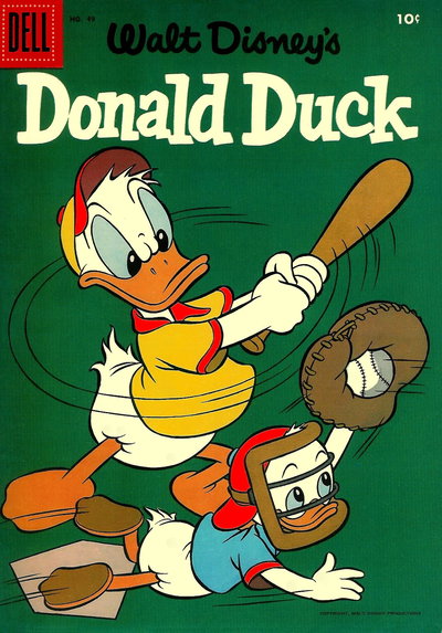 Walt Disney's Donald Duck  #49 (September-October 1956)