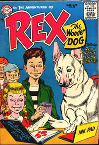 The Adventures of Rex the Wonder Dog (DC, 1952 series) #26 (March-April 1956)