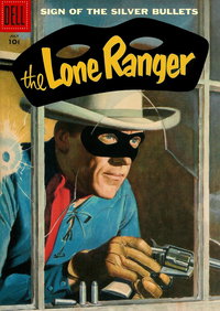 The Lone Ranger (Dell, 1948 series)  #109 (July 1957) — Sign of the Silver Bullets