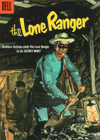 Ruthless Outlaws Stalk the Lone Ranger to his Secret Mine