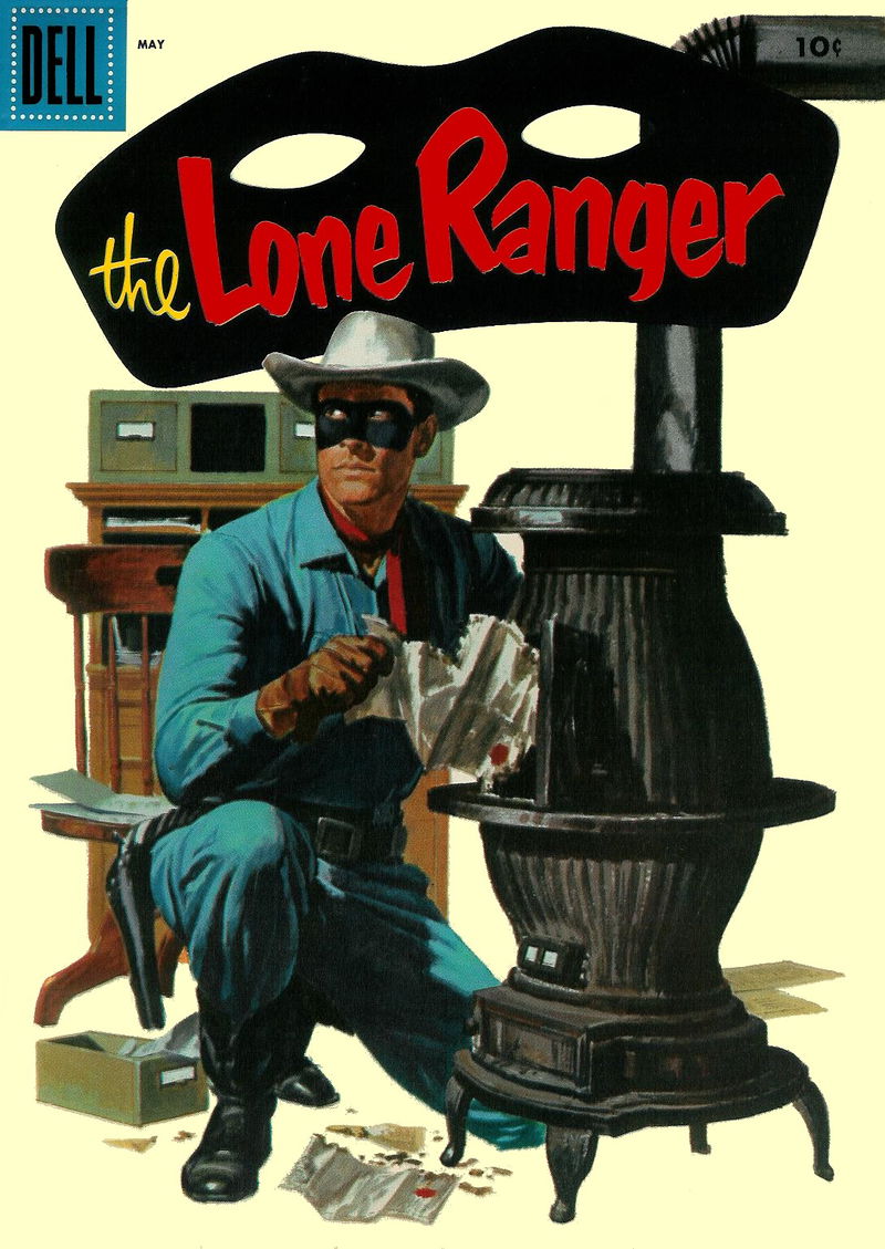 The Lone Ranger (Dell, 1948 series) #95 (May 1956)