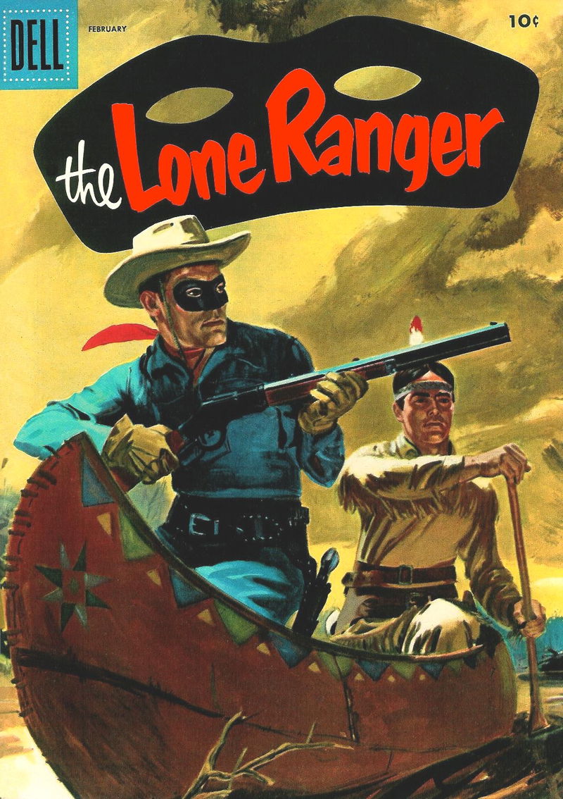 The Lone Ranger (Dell, 1948 series) #92 (February 1956)