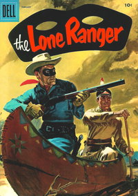 The Lone Ranger (Dell, 1948 series)  #92 (February 1956) — No title recorded