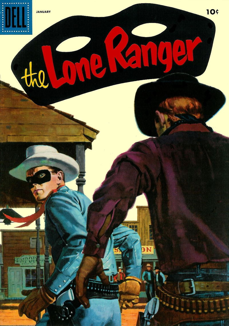 The Lone Ranger (Dell, 1948 series) #91 (January 1956)