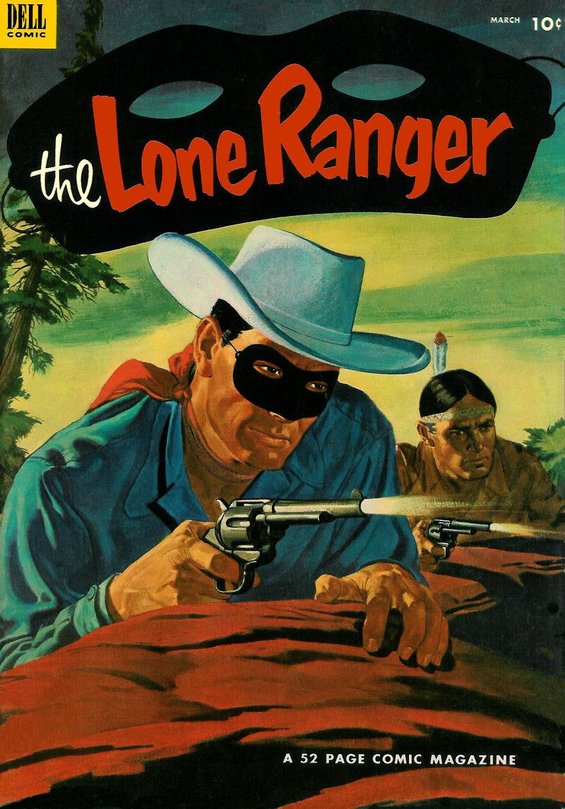 The Lone Ranger (Dell, 1948 series) #57 (March 1953)