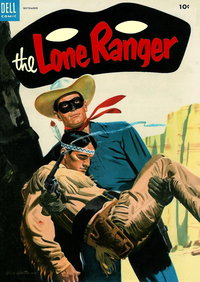 The Lone Ranger (Dell, 1948 series)  #75 (September 1954) — No title recorded
