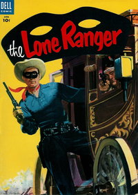 The Lone Ranger (Dell, 1948 series)  #82 (April 1955) — No title recorded