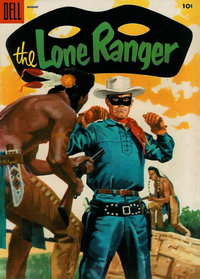 The Lone Ranger (Dell, 1948 series)  #86 (August 1955) — No title recorded