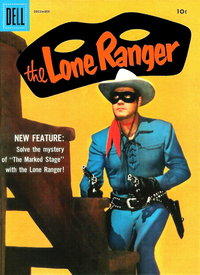 The Lone Ranger (Dell, 1948 series)  #114 (December 1957) — The Marked Stage