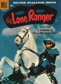 The Lone Ranger (Dell, 1948 series)  #123 (September 1958) — No title recorded