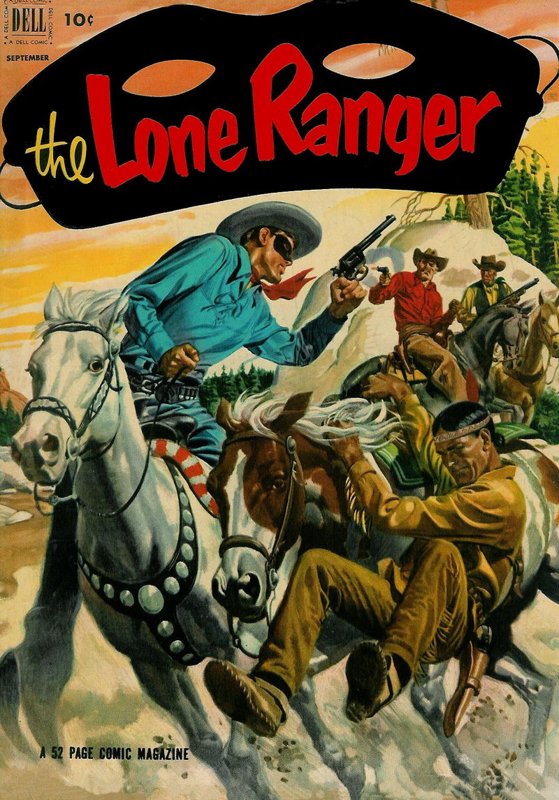 The Lone Ranger (Dell, 1948 series) #51 (September 1952)