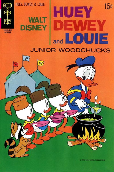 Walt Disney Huey, Dewey and Louie Junior Woodchucks  #7 (October 1970)