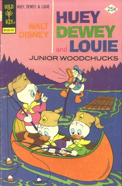Walt Disney Huey, Dewey and Louie Junior Woodchucks  #33 (July 1975)