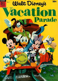 Walt Disney's Vacation Parade  #5 ([July] 1954)