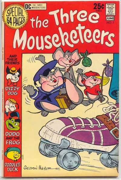 The Three Mouseketeers  #7 (May-June 1971)