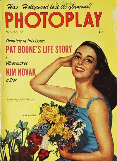 Photoplay (KG Murray, 1946 series) v24#1 November 1957