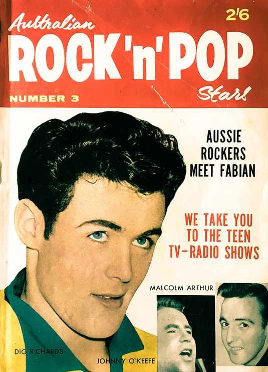 Australian Rock 'n' Pop Stars (KG Murray, 1960? series) #3 ([March 1960?])