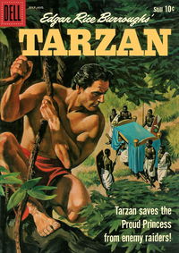 Edgar Rice Burroughs' Tarzan (Dell, 1948 series) #119 July-August 1960