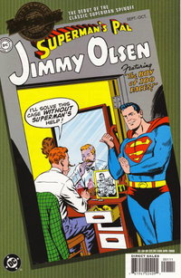 Millennium Edition: Superman's Pal Jimmy Olsen #1 (DC, 2000 series) [nn] (April 2000) — The Boy of 100 Faces!
