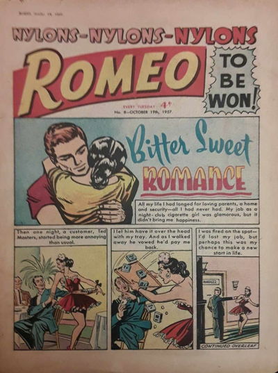 Romeo (DC Thompson, 1957? series) #8 (19 October 1957)