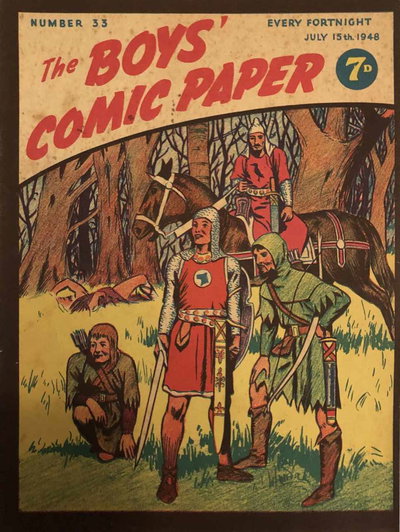 The Boys' Comic Paper  #33 (15 July 1948)