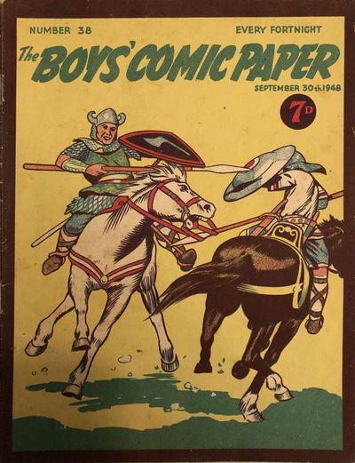 The Boys' Comic Paper (Feature Productions, 1948 series) #38 (30 September 1948)