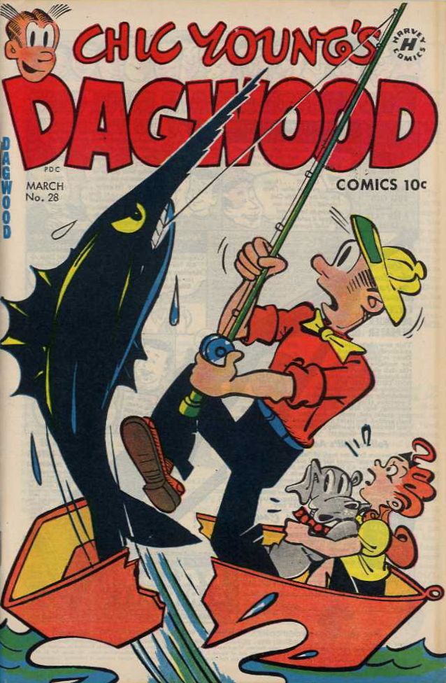 Chic Young's Dagwood Comics (Harvey, 1950 series) #28 (March 1953)