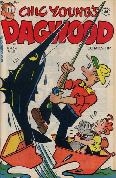 Chic Young's Dagwood Comics  #28 (March 1953)