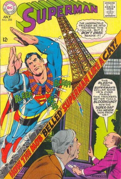 Superman (DC, 1939 series) #208 July 1968